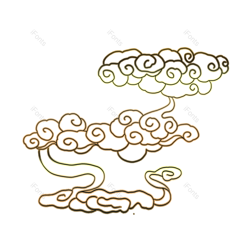 祥云图片,云朵元素,云素材PNG,卡通云免抠素材